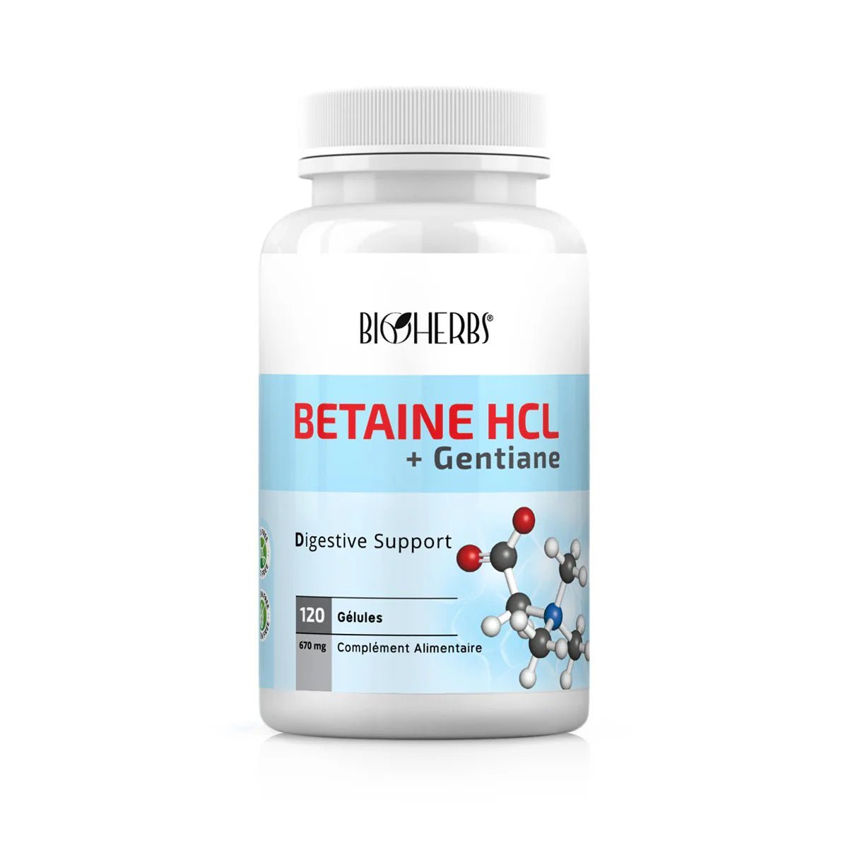 BIOHERBS Betaine HCL.