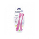 CHICCO 2 CUILLERE SILICONE, 6M+