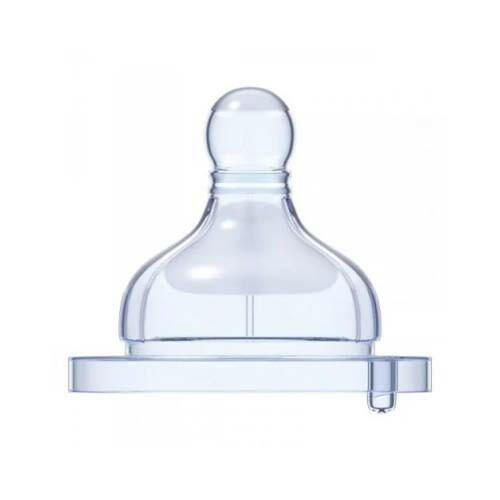 CHICCO LOT DE 2 TETINES SILICONE, 0M+.