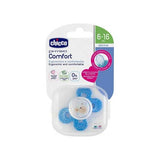 CHICCO SUCETTE PHYSIO COMFORT EN SILICONE 6-16 MOIS