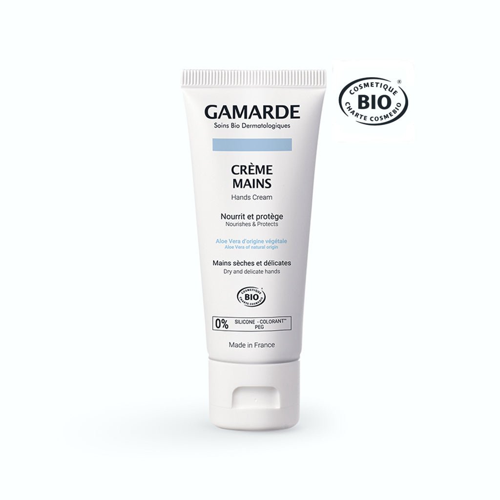 Gamarde Crème Mains Bio 40ml - Nourrit & Protège - Aloe Vera - La Grande Para