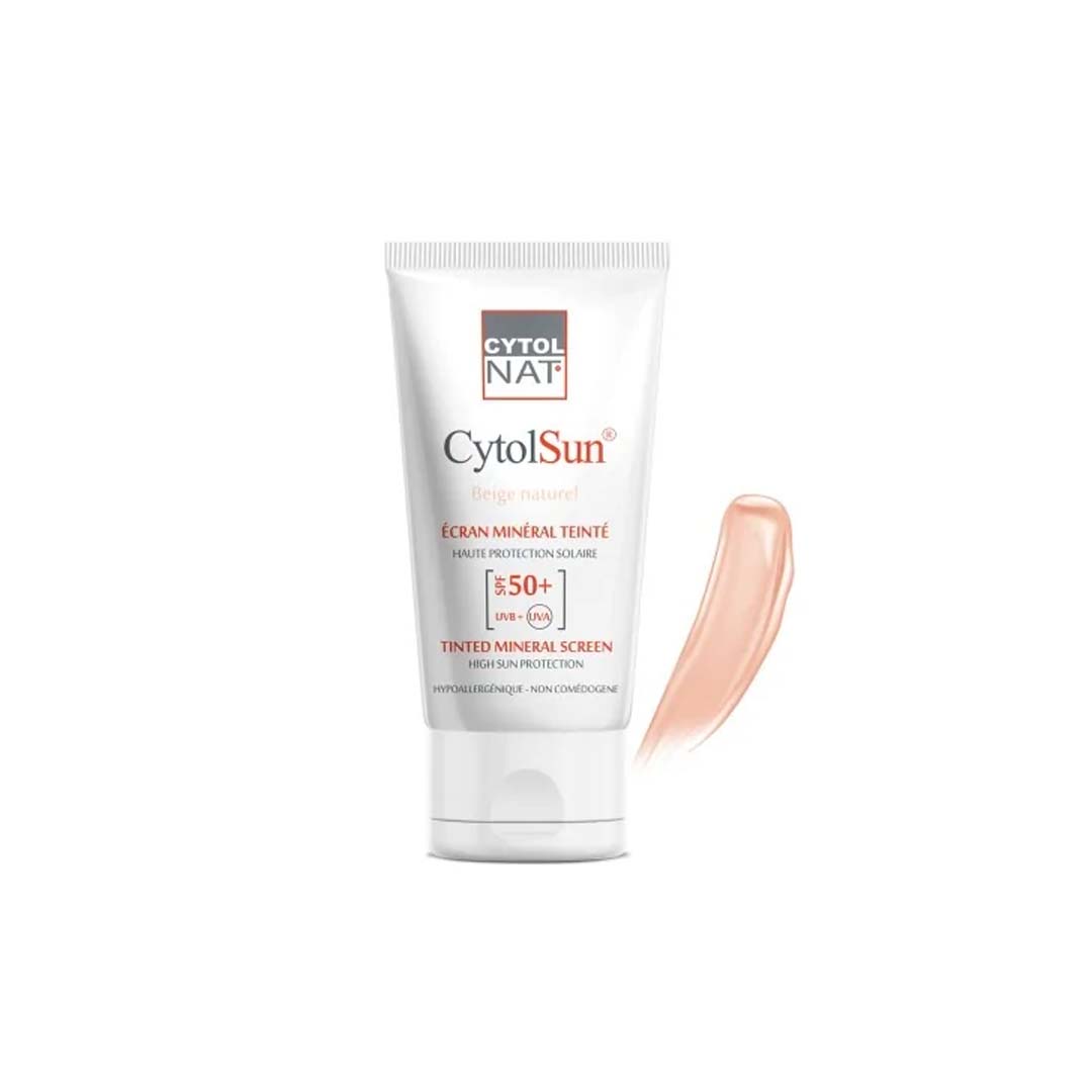 CYTOLNAT CYTOLSUN ECRAN SPF50+ TEINTE BEIGE NATUREL 50ML