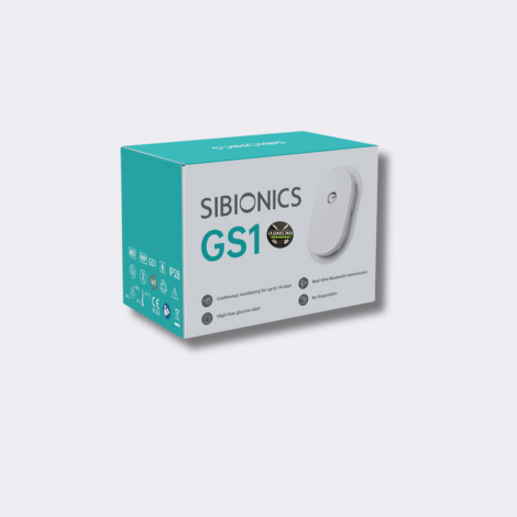 SIBIONICS GS1 Capteur Glucose Continu CGM 14 Jours - Surveillance Diabète Tunisie 1