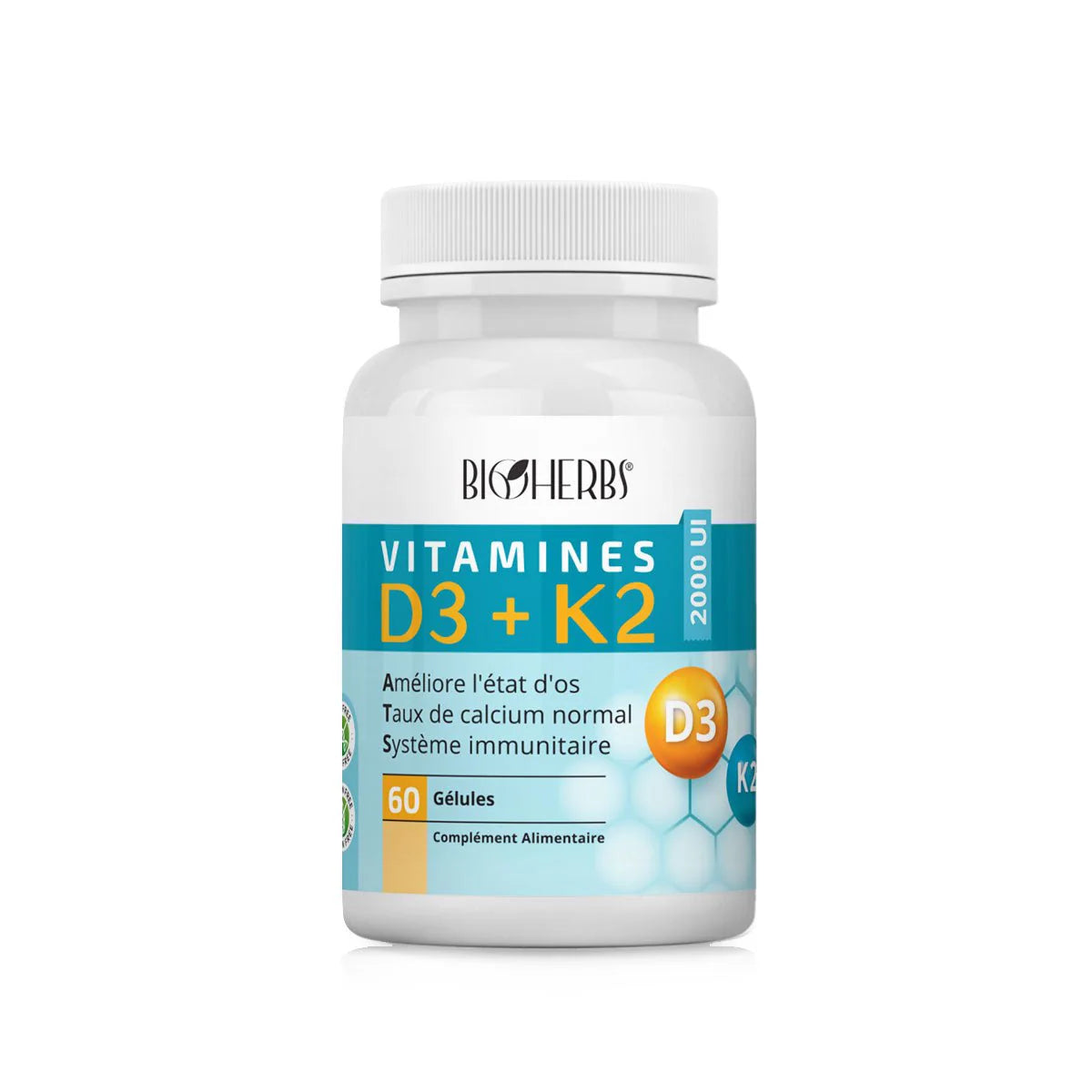 BIOHERBS Vitamine D3 K2