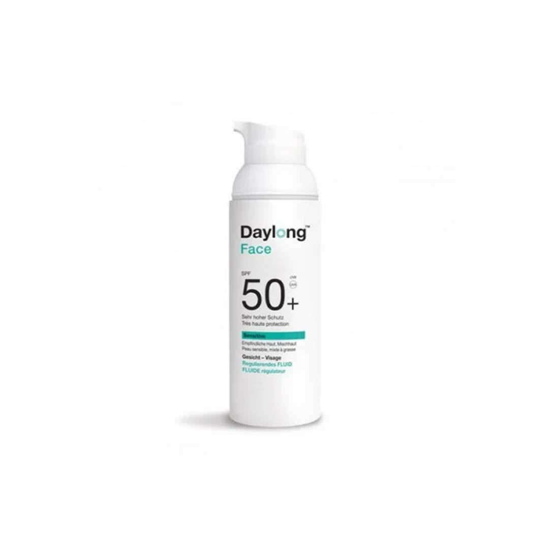 DAYLONG FACE SENSITIVE SPF50+ FLUIDE REGULATEUR 50ML.