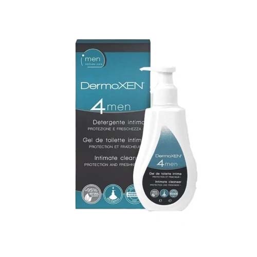 DERMOXEN GEL DE TOILETTE INTIME 4 MEN,125ML.