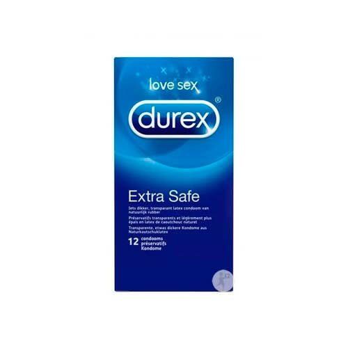 DUREX PRESERVATIF EXTRA SAFE BT 12.