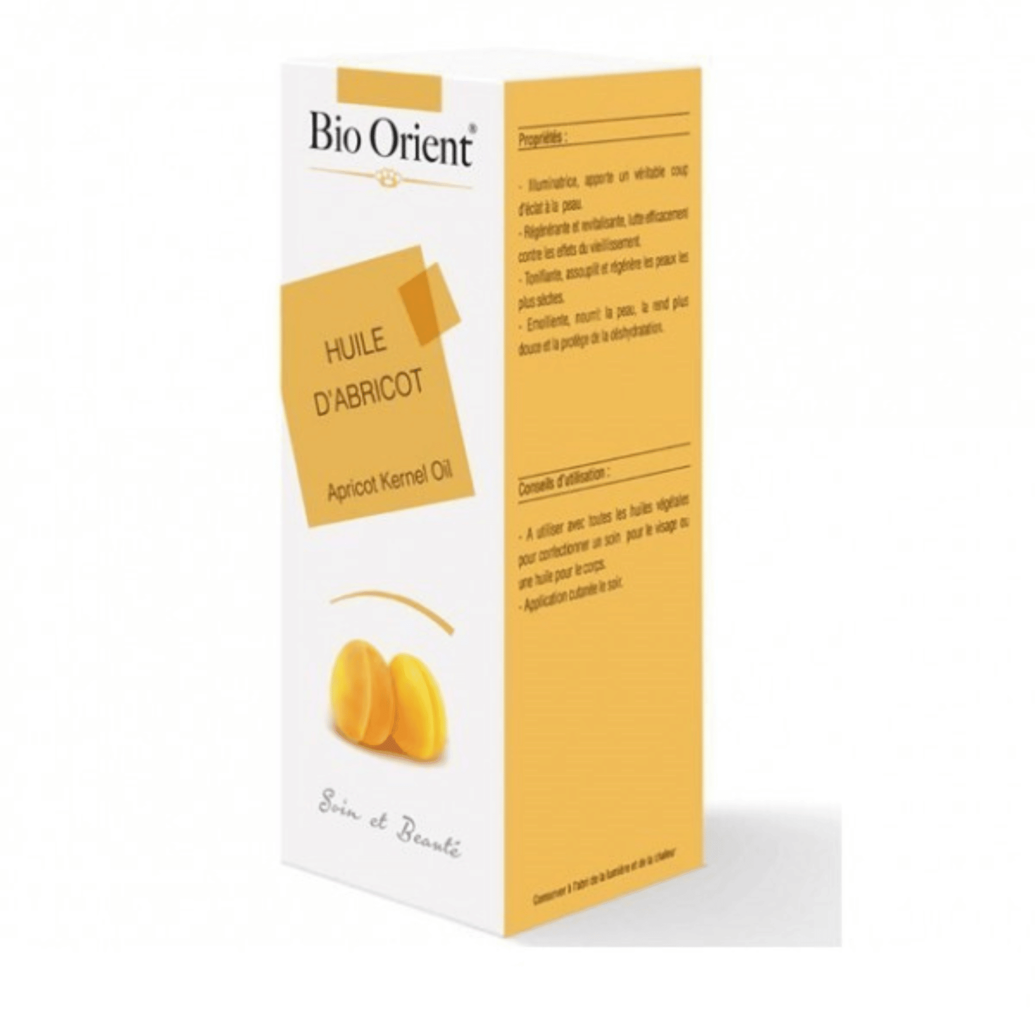 Bio Orient Huile d'Abricot 90ml - Huile Végétale Pure Noyau Abricot - La Grande Para