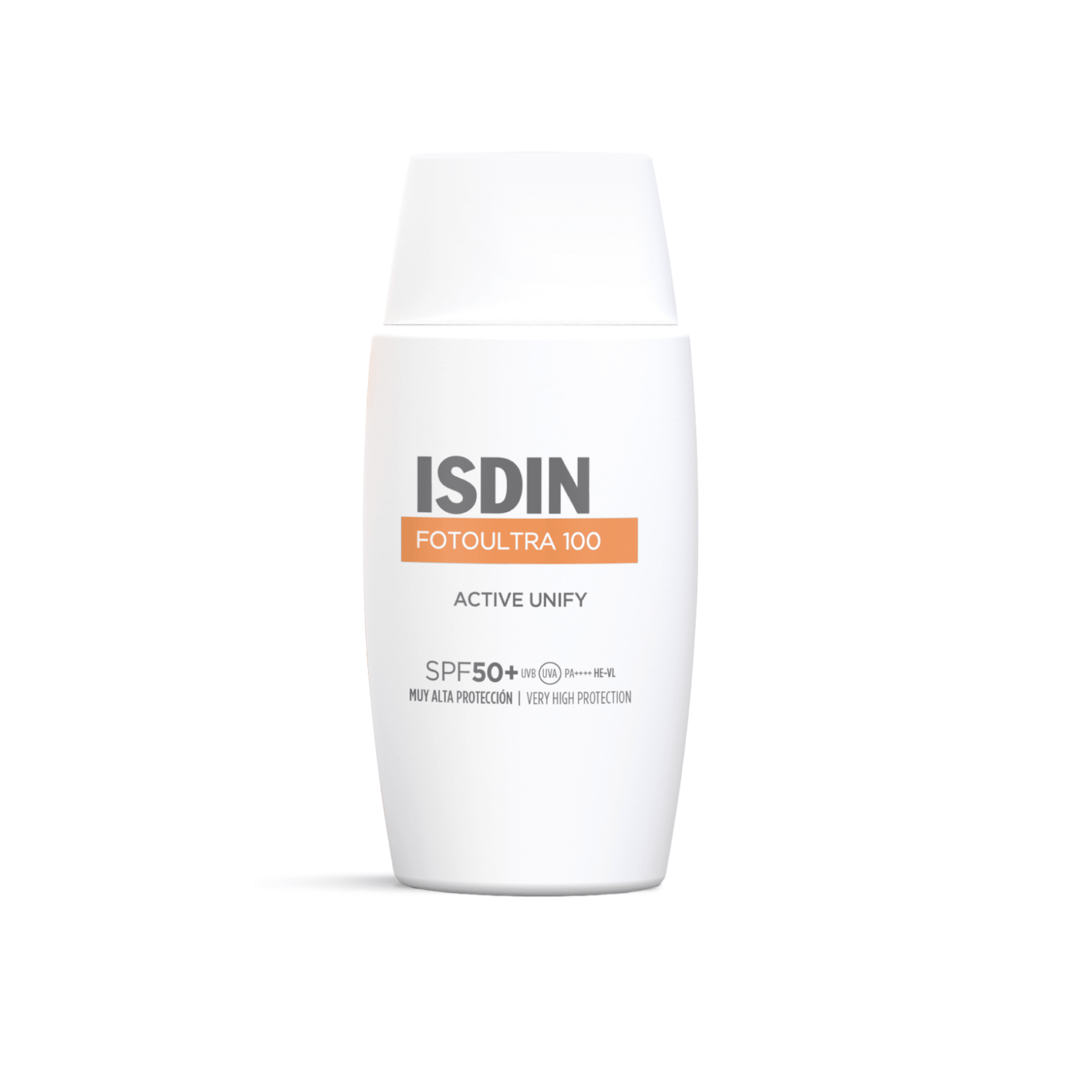 ISDIN Photoprotection Active Unify Fusion Fluid Invisible SPF50+ 50ml Tunisie - La Grande Para