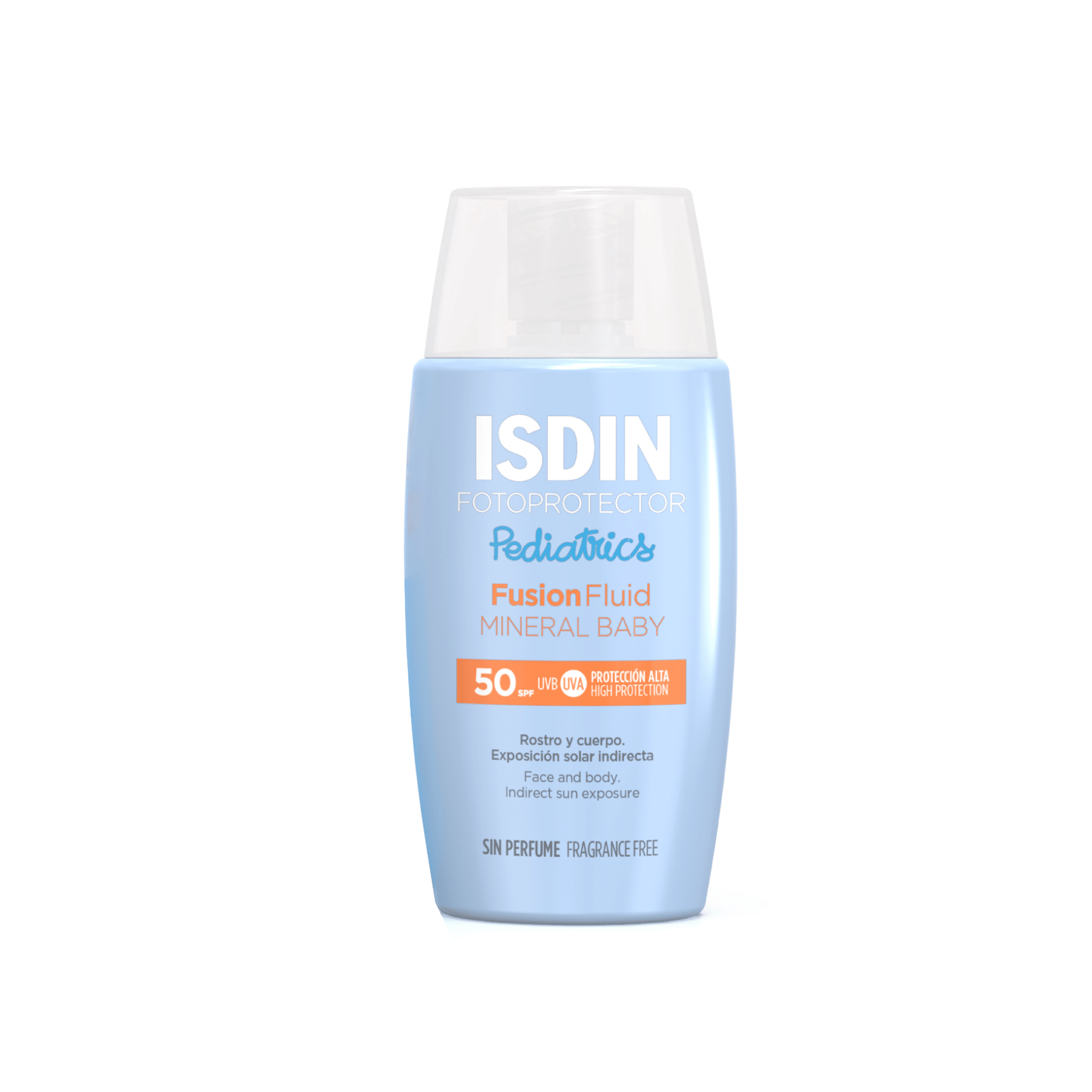 ISDIN Photoprotection Fusion Fluid Mineral Baby SPF50+ 50ml - Solaire Bébé Tunisie - La Grande Para