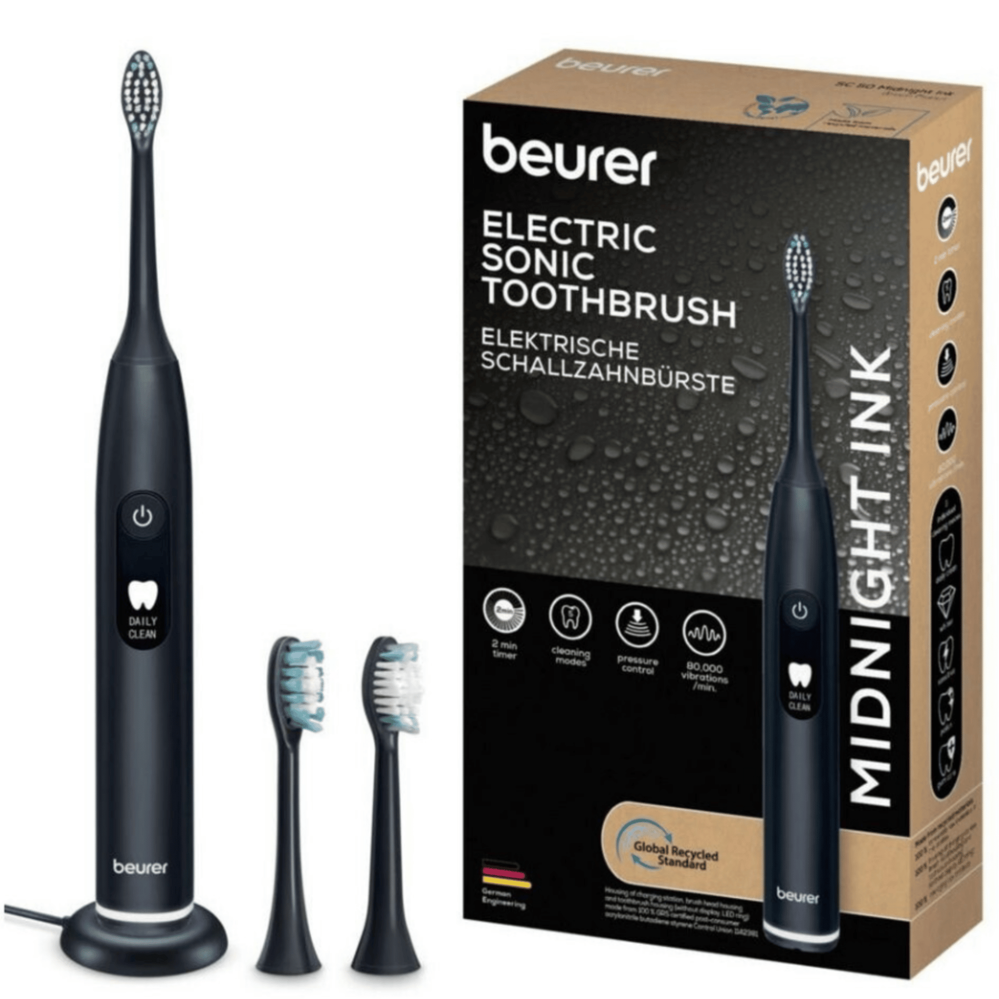 BEURER SC 50 MIDNIGHT INK GP BROSSE A DENTS ELECTRIQUE - La Grande Para