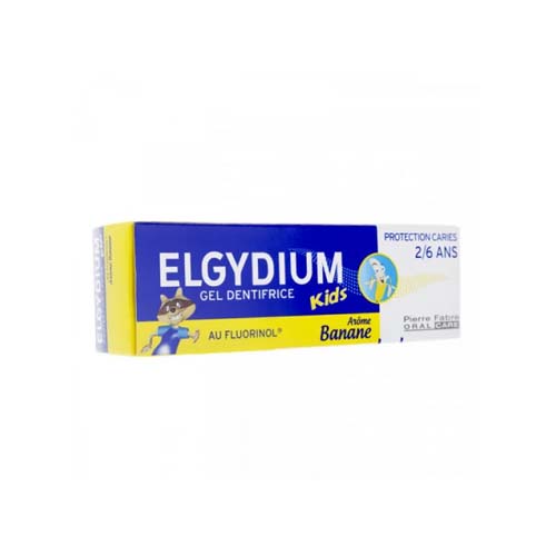 ELGYDIUM DENTIFRICE KIDS BANANE.