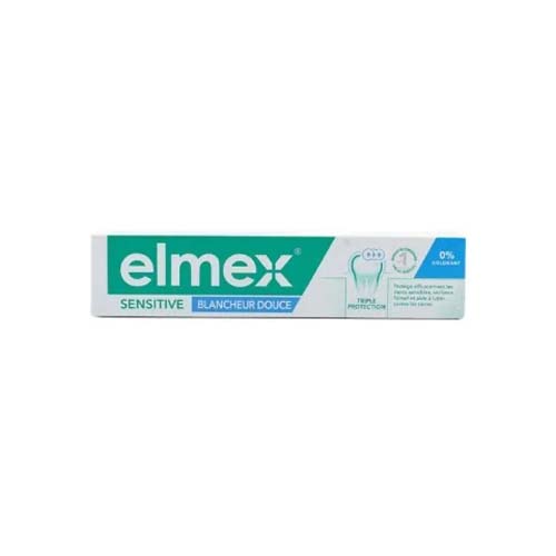 ELMEX DENTIFRICE SENSITIVE BLANCHEUR DOUCE 75ML.