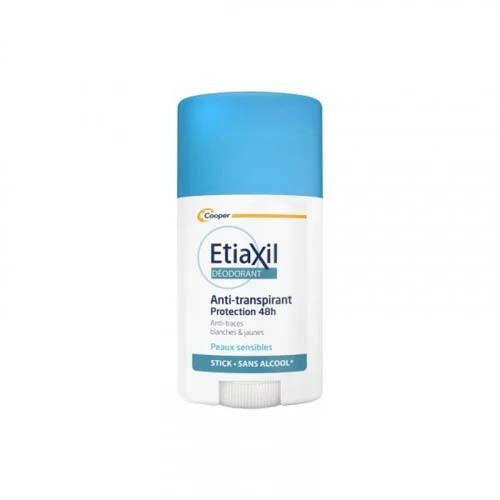 ETIAXIL DEODORANT ANTI-TRANSPIRANT 48H STICK ANTI-TRACES 40G.