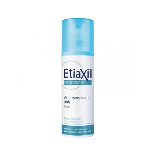 ETIAXIL DEODORANT PIEDS ANTI-TRANSPIRANT 48H 100ML