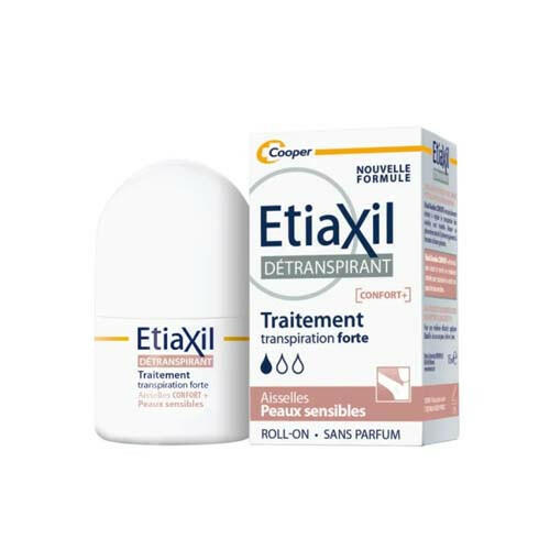 ETIAXIL ROLL-ON CONFORT+ DETRANSPIRANT AISSELLES PEAUX SENSIBLES 15ML.