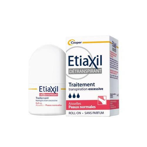 ETIAXIL ROLL-ON DETRANSPIRANT AISSELLES PEAUX NORMALES 15ML.