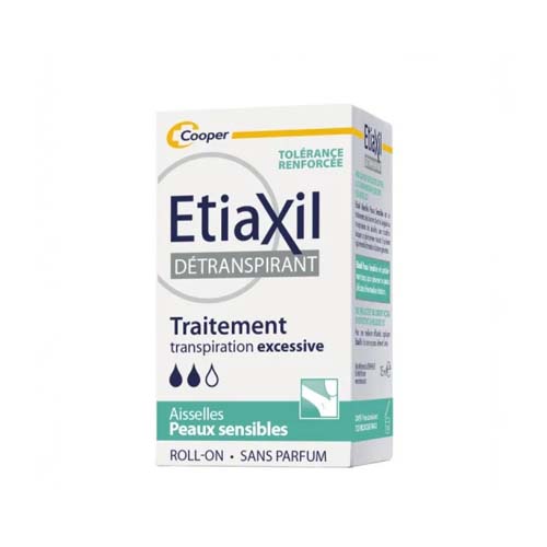 ETIAXIL ROLL-ON DETRANSPIRANT AISSELLES PEAUX SENSIBLES 15ML