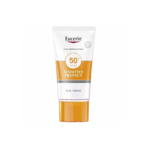 EUCERIN SUN SENSITIVE PROTECT CREME TRES HAUTE PROTECTION VISAGE SPF50+ 50ML