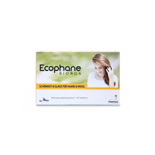 Ecophane BIORGA Cheveux Et Des Ongles, 60 Comprimé