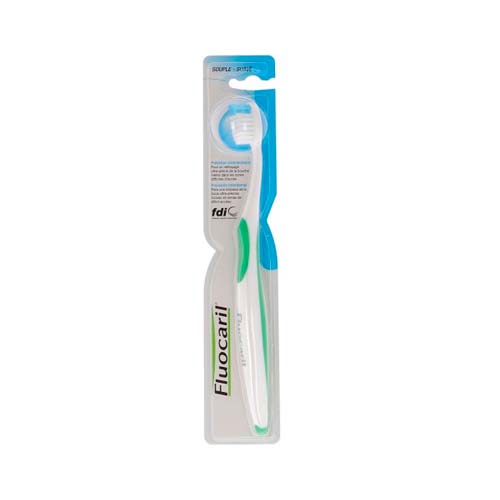 FLUOCARIL BROSSE À DENTS PRÉCISION INTERDENTAIRE SOUPLE.