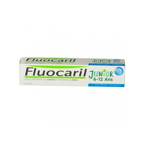 FLUOCARIL JUNIOR DENTIFRICE GEL BUBBLE 6-12 ANS 75 ML.