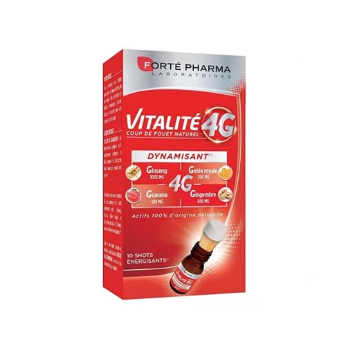 FORTE PHARMA VITALITE 4G DYNAMISANT 10 SHOTS