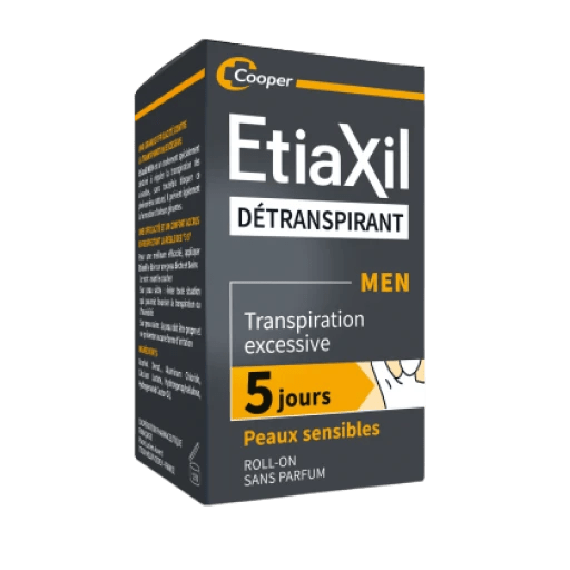 Etiaxil Détranspirant Men Peaux Sensibles.