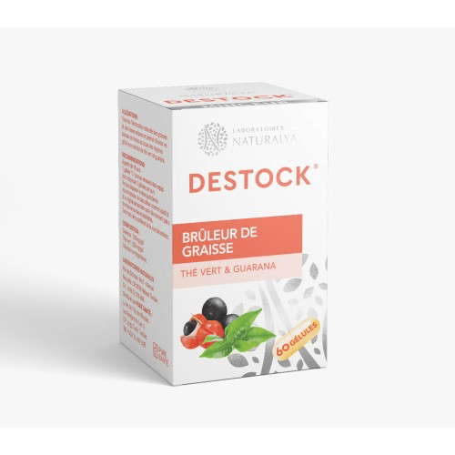 NATURALYA DESTOCK BRULEUR DE GRAISSES 60 GELULES.
