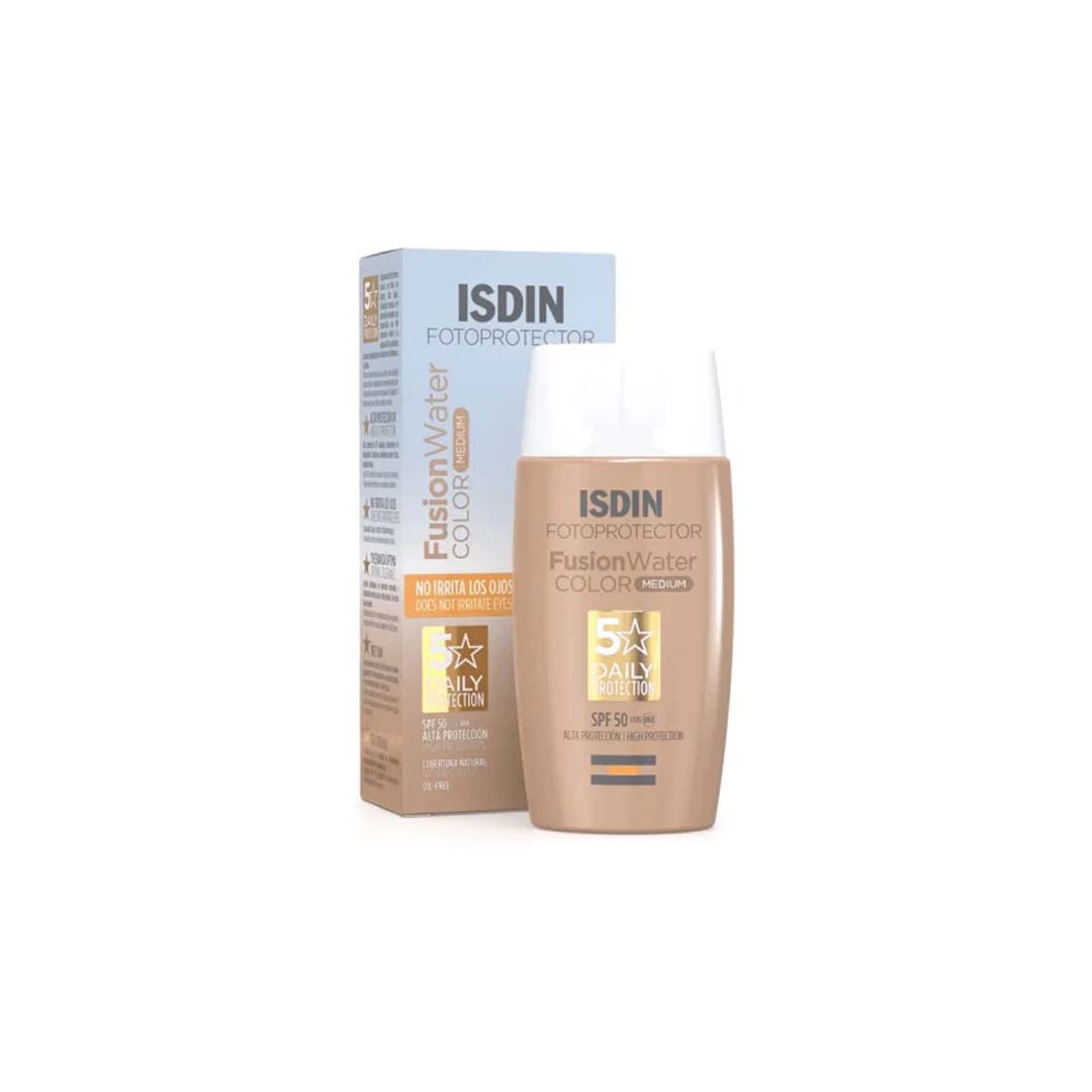 ISDIN ECRAN SOLAIRE FUSION WATER TEINTEE MEDIUM SPF50+ 50ML