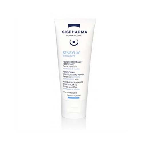 ISISPHARMA SENSYLIA FLUIDE HYDRATANT FORTIFIANT 24H LEGERE PEAUX NORMALES A MIXTES 40ML.