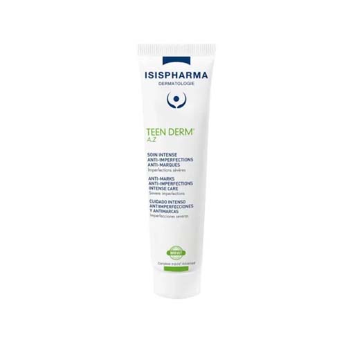 ISISPHARMA TEEN DERM A-Z SOIN INTENSE PEAUX A TENDANCE ACNEIQUE 30ML.