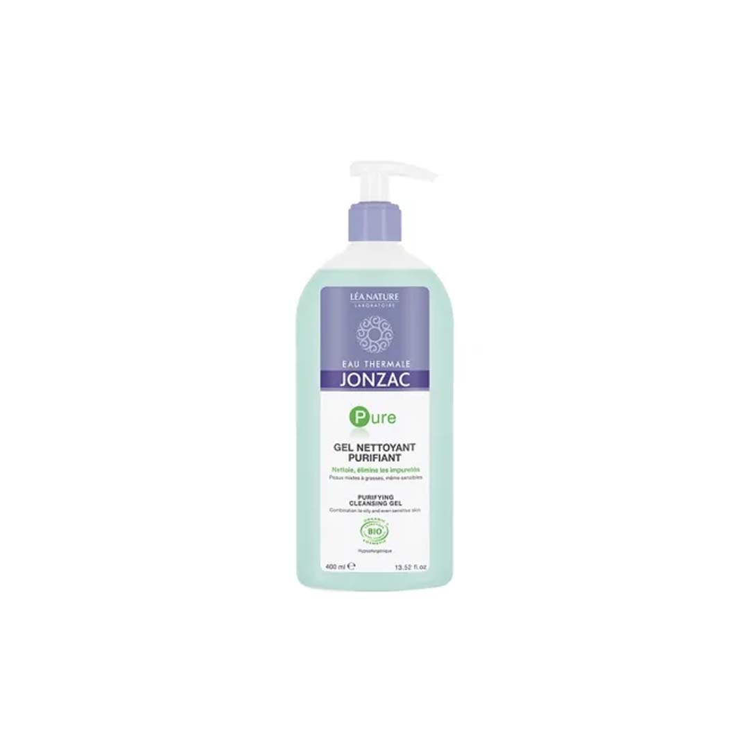 JONZAC PURE GEL NETTOYANT PURIFIANT, 400ml