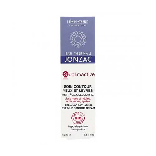 JONZAC SUBLIMACTIVE CONTOUR YEUX ET LEVRES ANTI-AGE 15ML