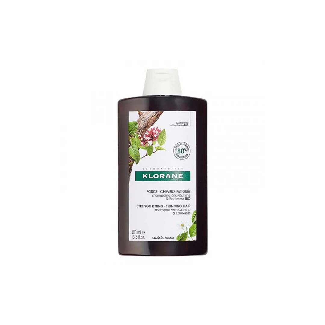 KLORANE SHAMPOOING FORTIFIANT A LA QUININE ET VITAMINE B 400ML