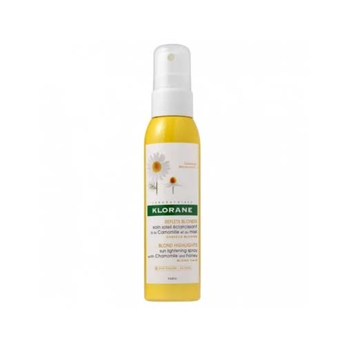 KLORANE SOIN SOLEIL ECLAIRCISSANT REFLETS BLONDS CAMOMILLE ET MIEL , 125ML