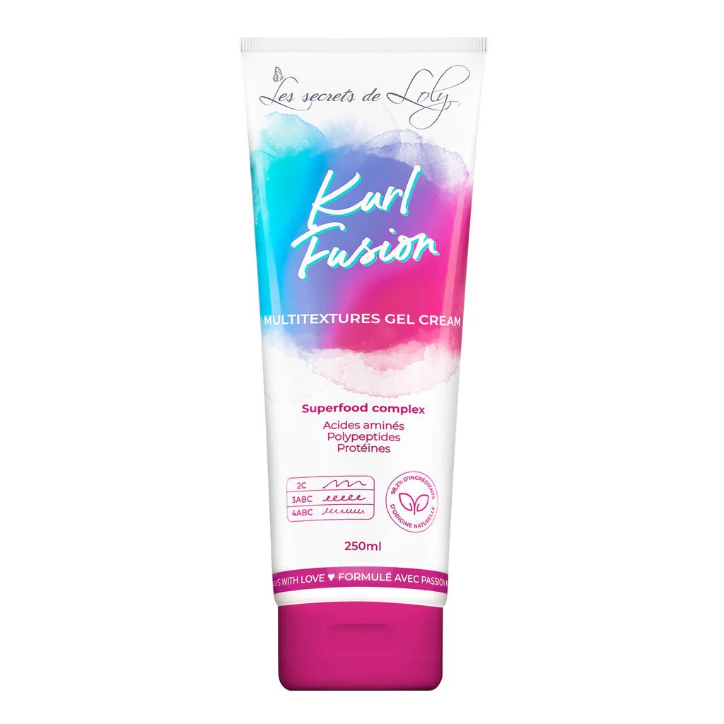 Kurl Fusion – Gel Crème Coiffant Multi - Textures Nourrissant 250ml | Les Secrets de Loly - La Grande Para