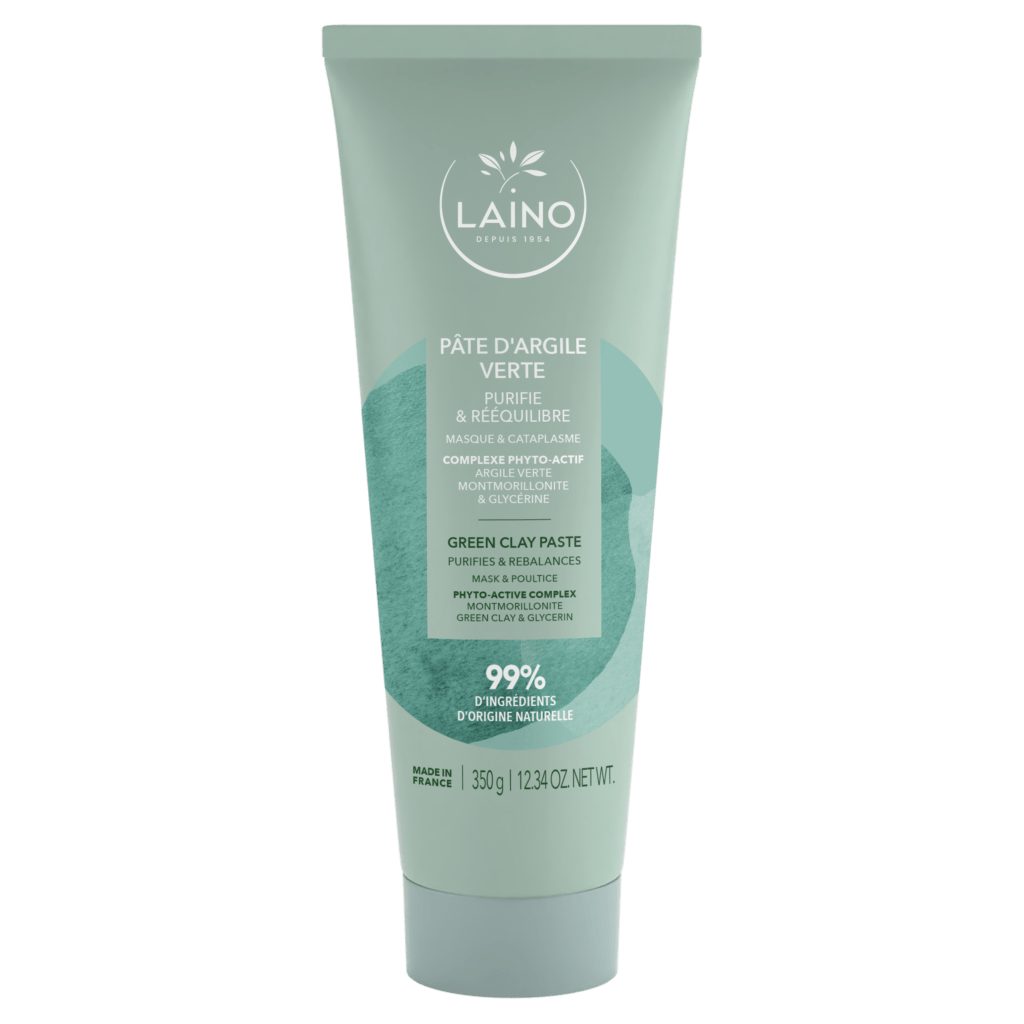 Laino masque Pâte d’argile verte 350gr