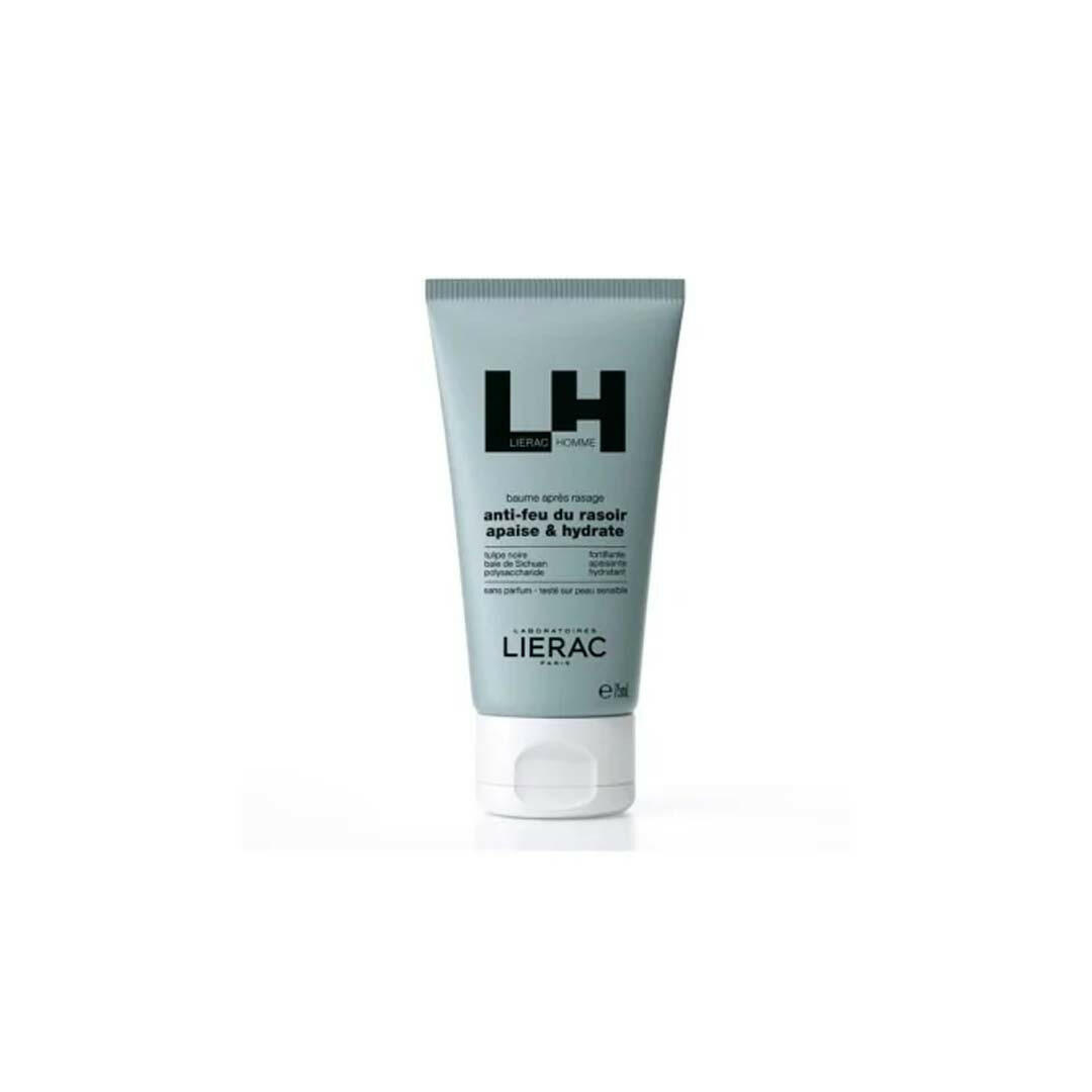 LIERAC HOMME BAUME APRES RASAGE HYDRATANT 75ML.