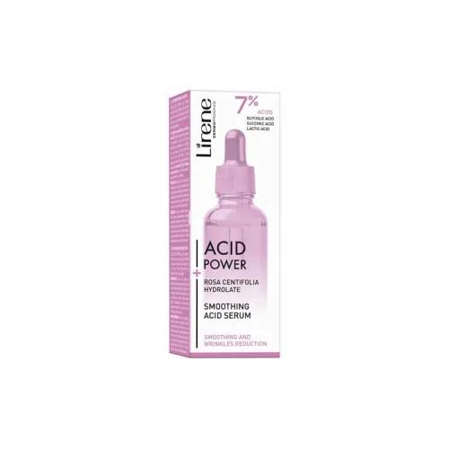 LIRENE ACID POWER SERUM LISSANT A L'HYDROLAT DE ROSE 30ML