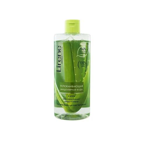 LIRENE EAU MICELLAIRE APAISANTE A L'ALOES 400ML