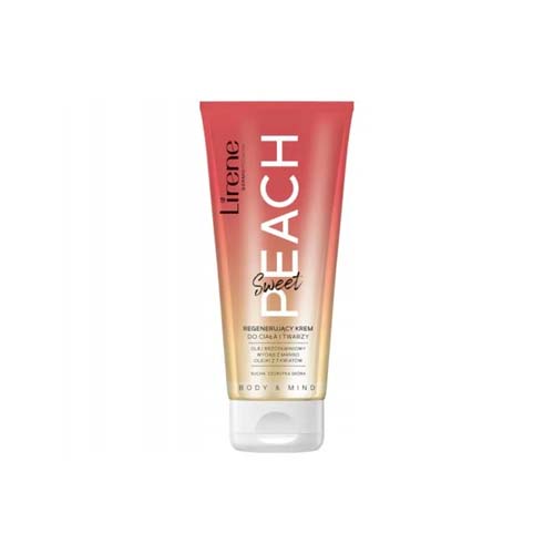 LIRENE SWEET PEACH CREME REGENERANTE VISAGE CORPS 200ML