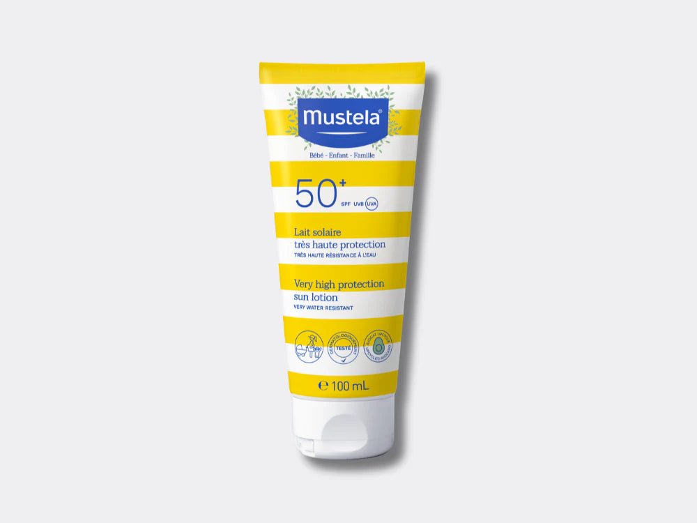 Mustela Lait Solaire très haute protection SPF 50+ - 100ml - La Grande Para