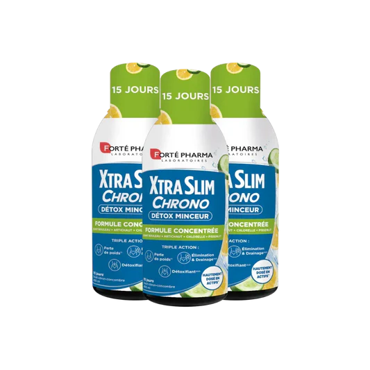 Lot de 3 XtraSlim Chrono Détox Minceur – Forté Pharma