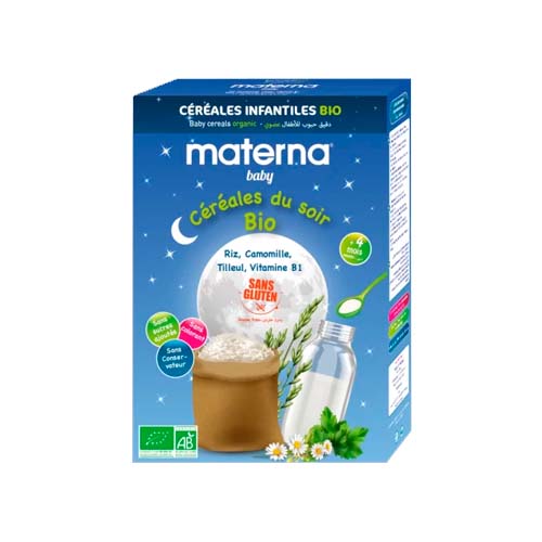 MATERNA BABY CEREALES DU SOIR BIO 200GR