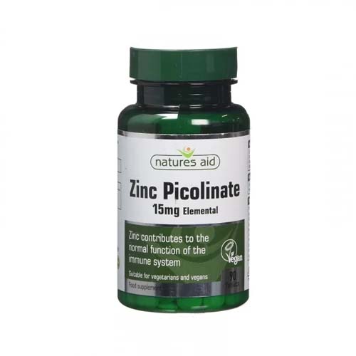 NATURES AID ZINC PICOLINATE, 30 COMPRIMES