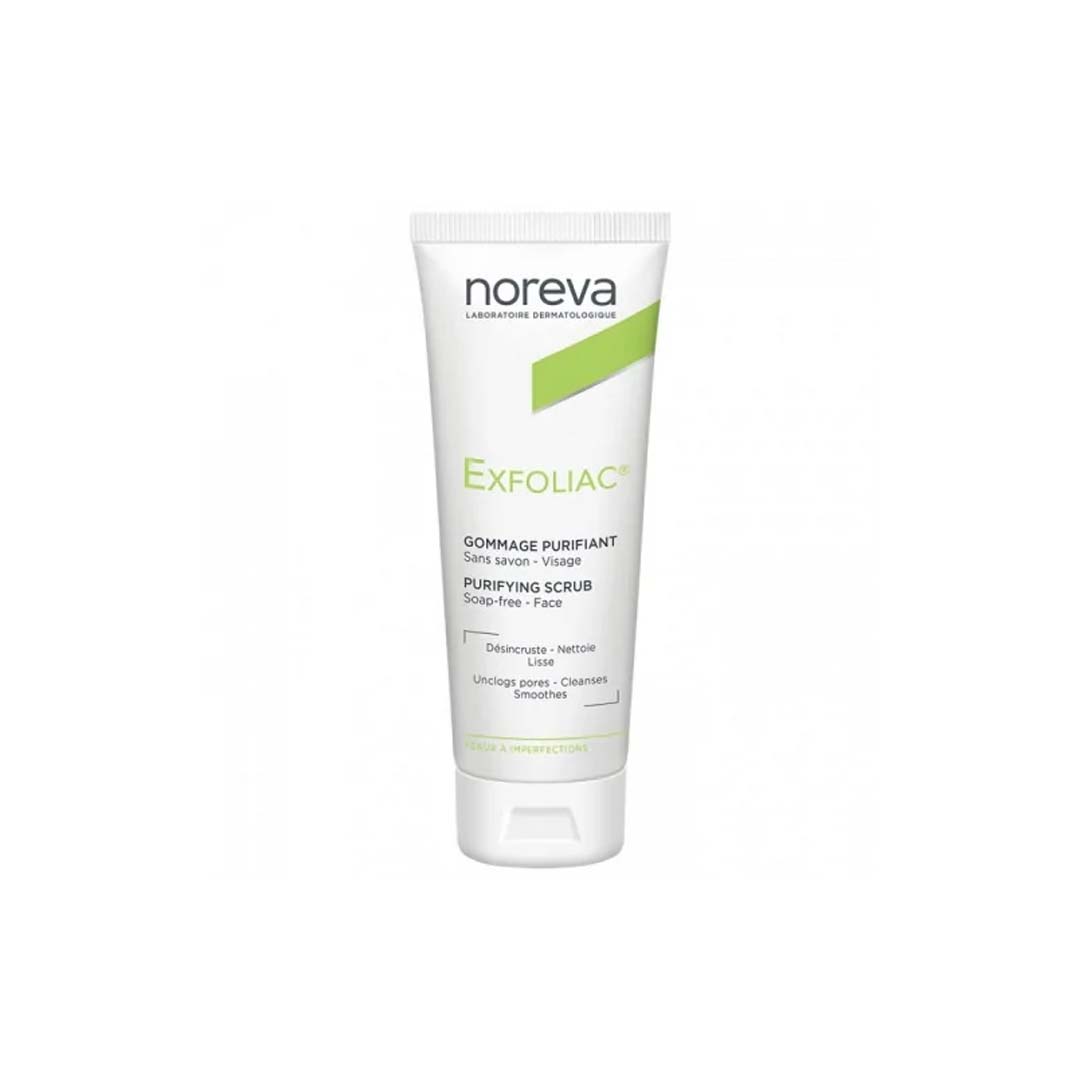 NOREVA EXFOLIAC GOMMAGE PURIFIANT PEAUX A IMPERFECTIONS 50ML