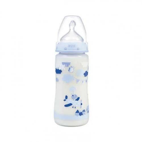 NUK BIBERON EN VERRE FIRST CHOICE 0-6 MOIS, 240ML.