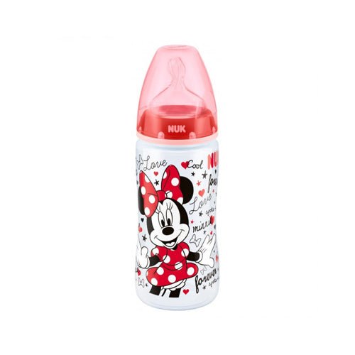 NUK BIBERON MICKEY FIRST CHOICE 6-18M 300ML.