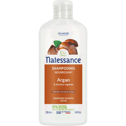 NATESSANCE SHAMPOING NUTRI  ARGAN 250ML.